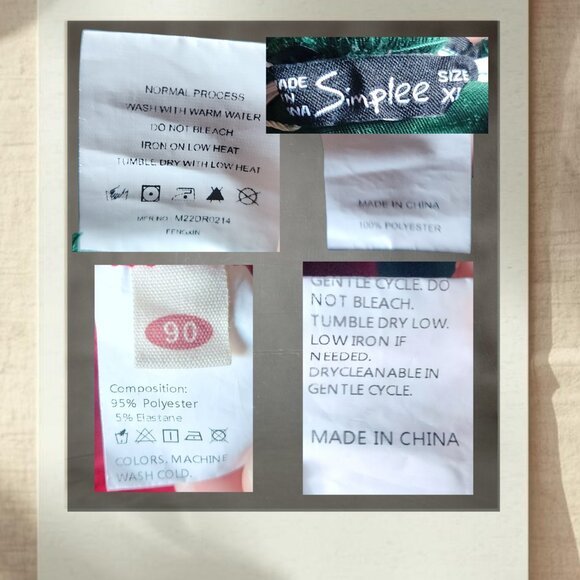 Mommy & Me Velvet Dress Set Green/Red XL/2T - Picture 3 of 3